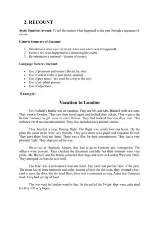 The kinds of text | PDF