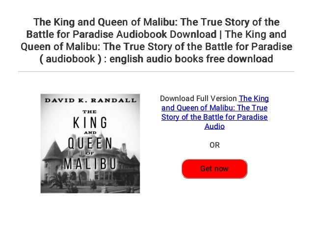 The King And Queen Of Malibu The True Story Of The Battle For Paradise 