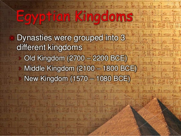 kingdoms dynasties