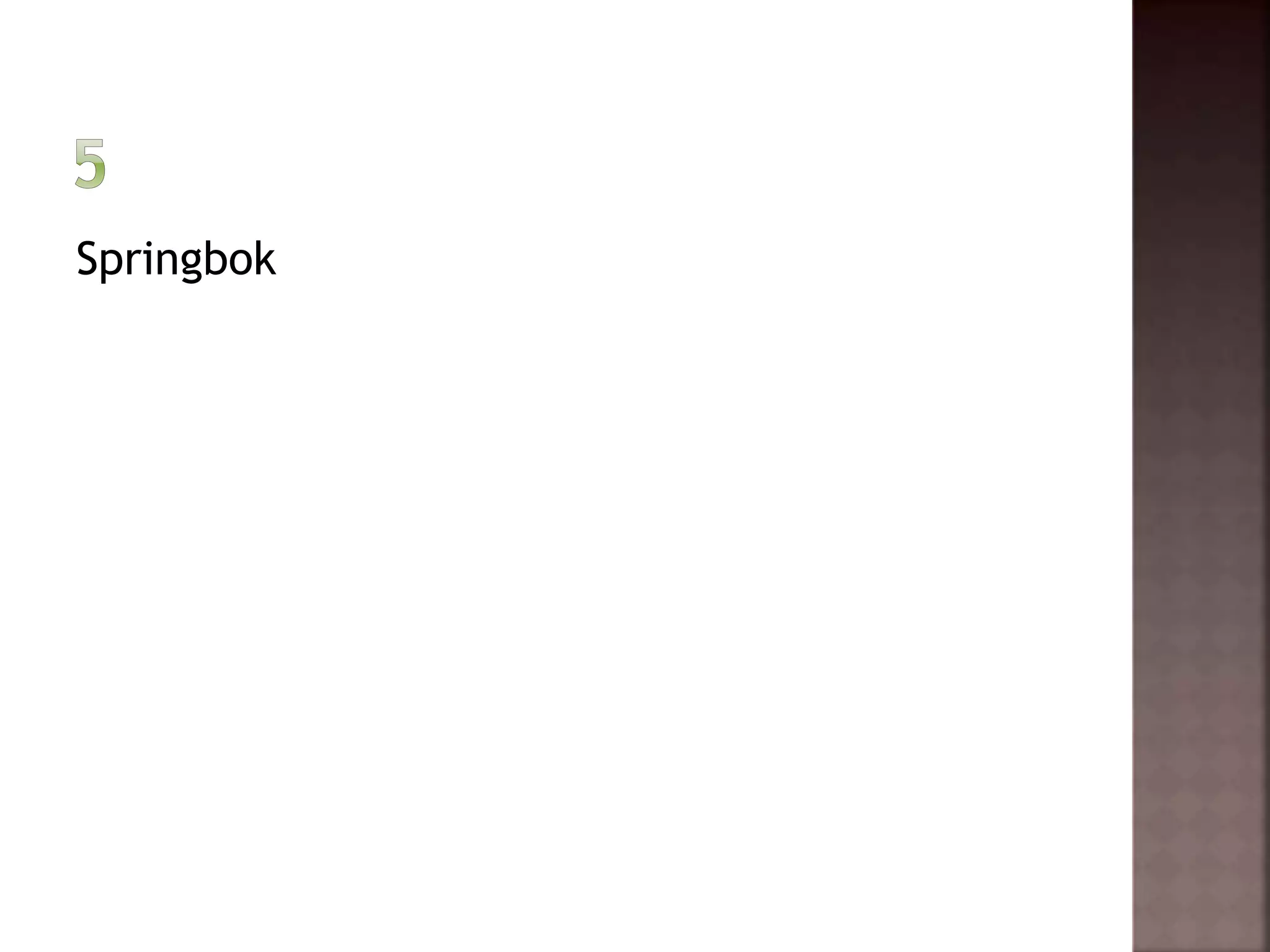 Springbok 
 