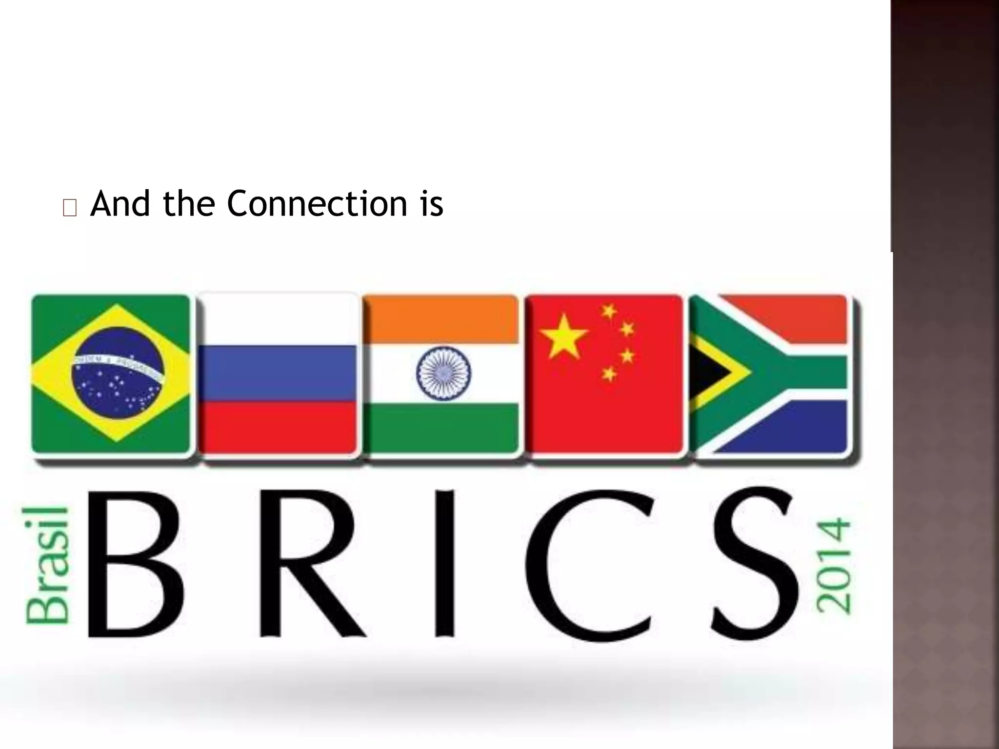 And the Connection is 
 