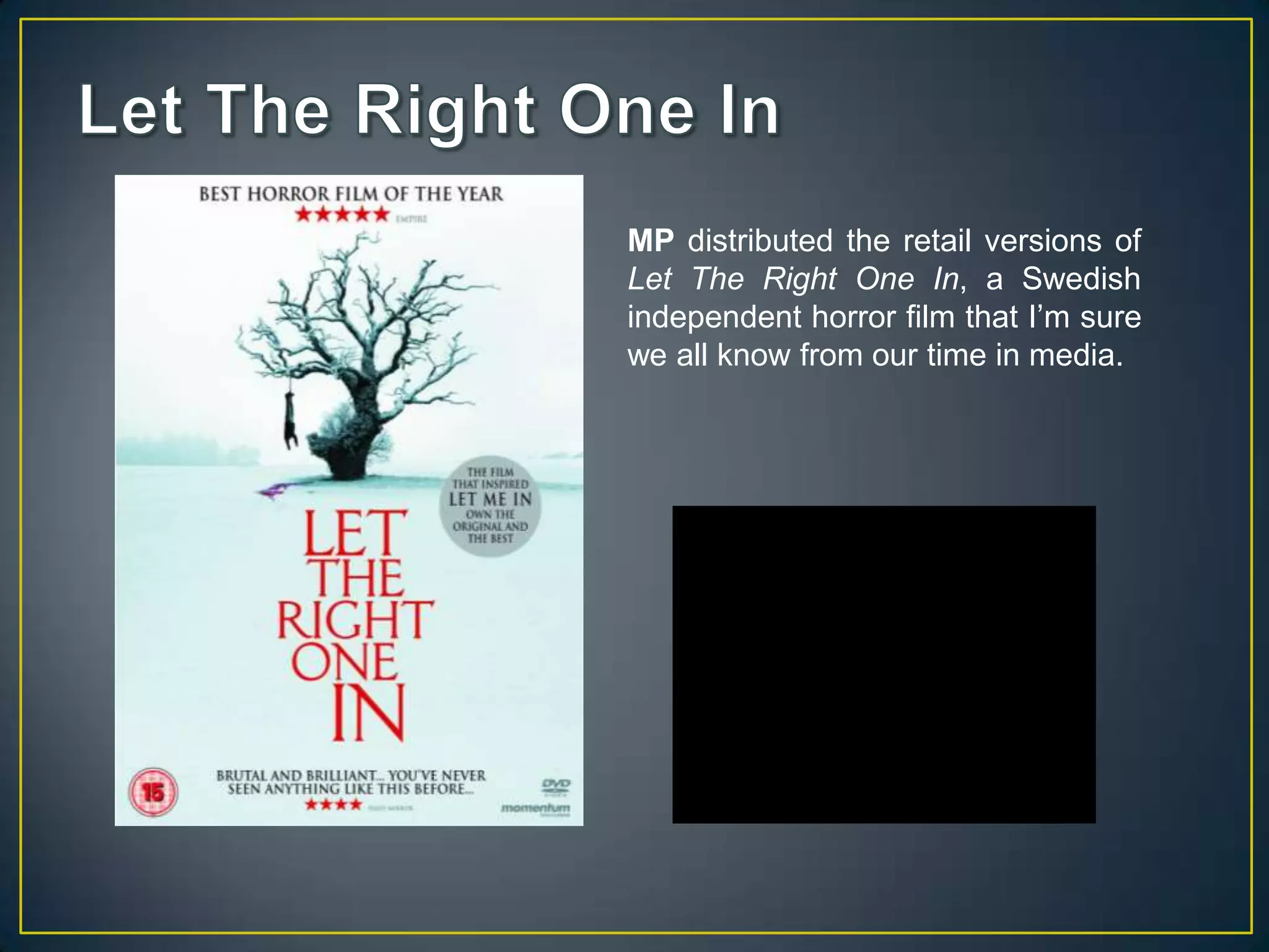 The 2010 Oscar® winner INGLOURIOUS BASTERDS 