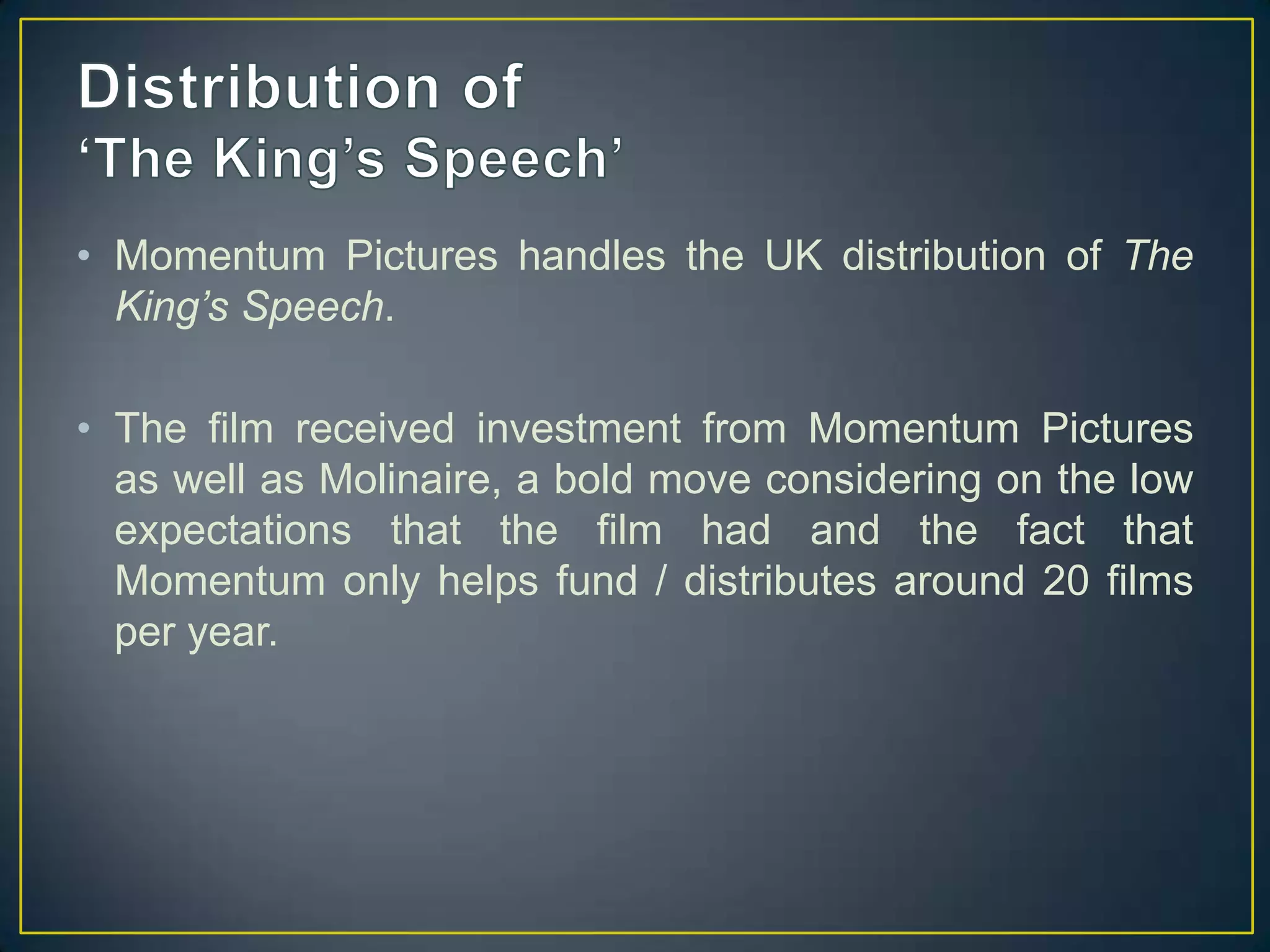 2010 Oscar® nominees A SINGLE MAN and NINE