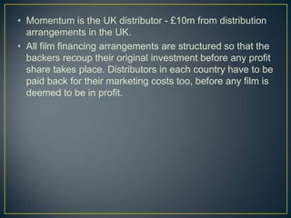 In the beginning…The script started life as a play script