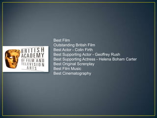 Digital distribution- The film was distributed digitally in the US - This meant it was cheaper because they didn’t have to pay for travel expenses as it was sent through technology