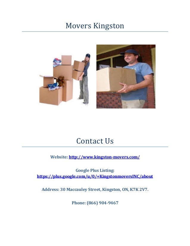 The Kingston Movers (Moving Company)