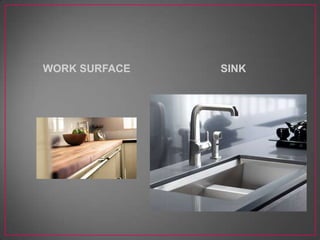 WORK SURFACE SINK
 