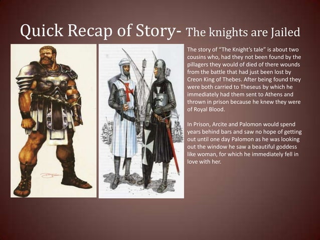 The knight’s Tale, A Romance by Geoffrey Chaucer | PPTX