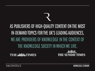 The Knowledge Economy