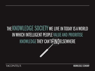 The Knowledge Economy