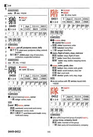 The kodansha kanji learners dictionary