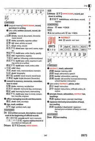 The kodansha kanji learners dictionary