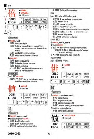 The kodansha kanji learners dictionary