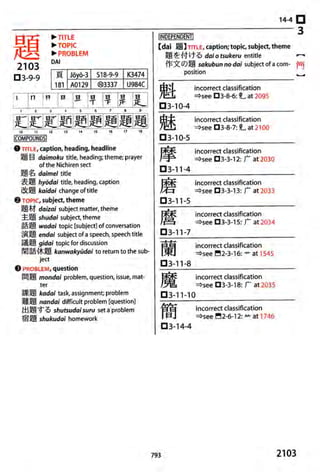 The kodansha kanji learners dictionary