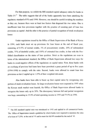 The Korean Crisis (Causes and Resolution)