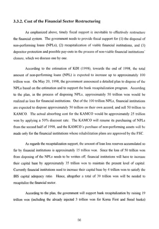 The Korean Crisis (Causes and Resolution)