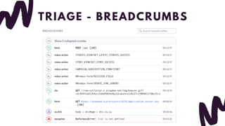 TRIAGE - BREADCRUMBS
 