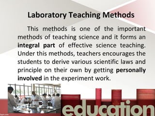The laboratory method (Principles of Teaching) | PPT | Homework and ...