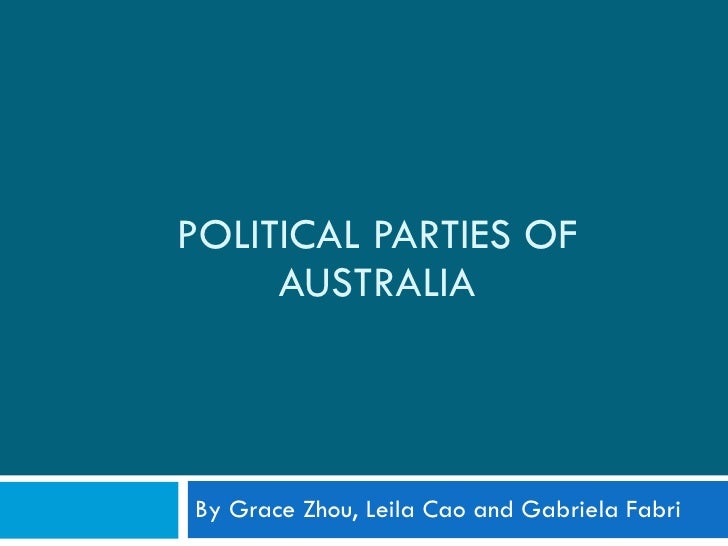 Political Parties of Australia