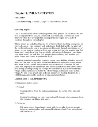 Evil Ladder The Ladder of Evil Revealed - English | PDF