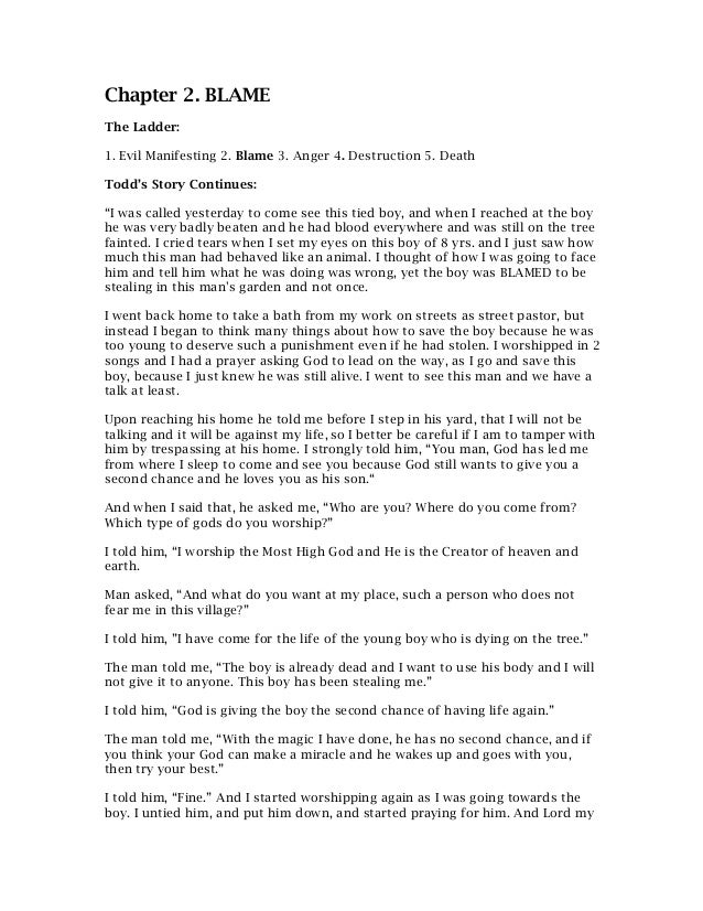 The Ladder Of Evil Revealed English