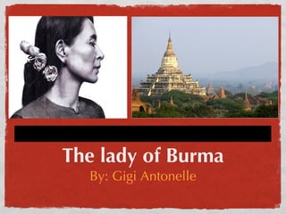 The lady of Burma ,[object Object]