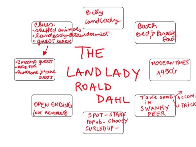 The landlady plot diagram