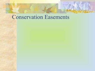 Conservation Easements 