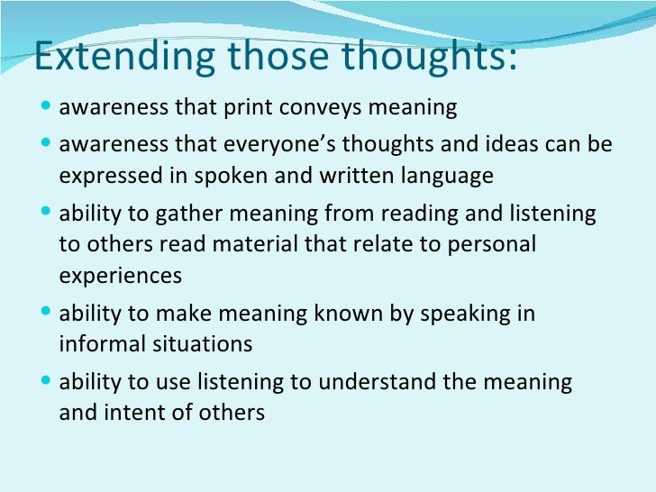 The Language Experience Classroom Presentation Changed For Blog