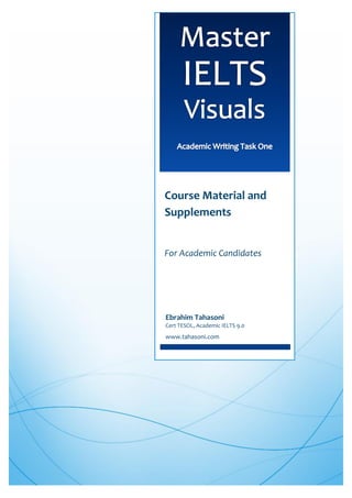 Course Material and
Supplements
For Academic Candidates
Ebrahim Tahasoni
Cert TESOL, Academic IELTS 9.0
www.tahasoni.com
 