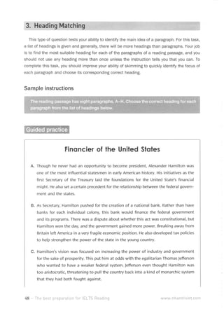 the best preparation for ielts reading | PDF