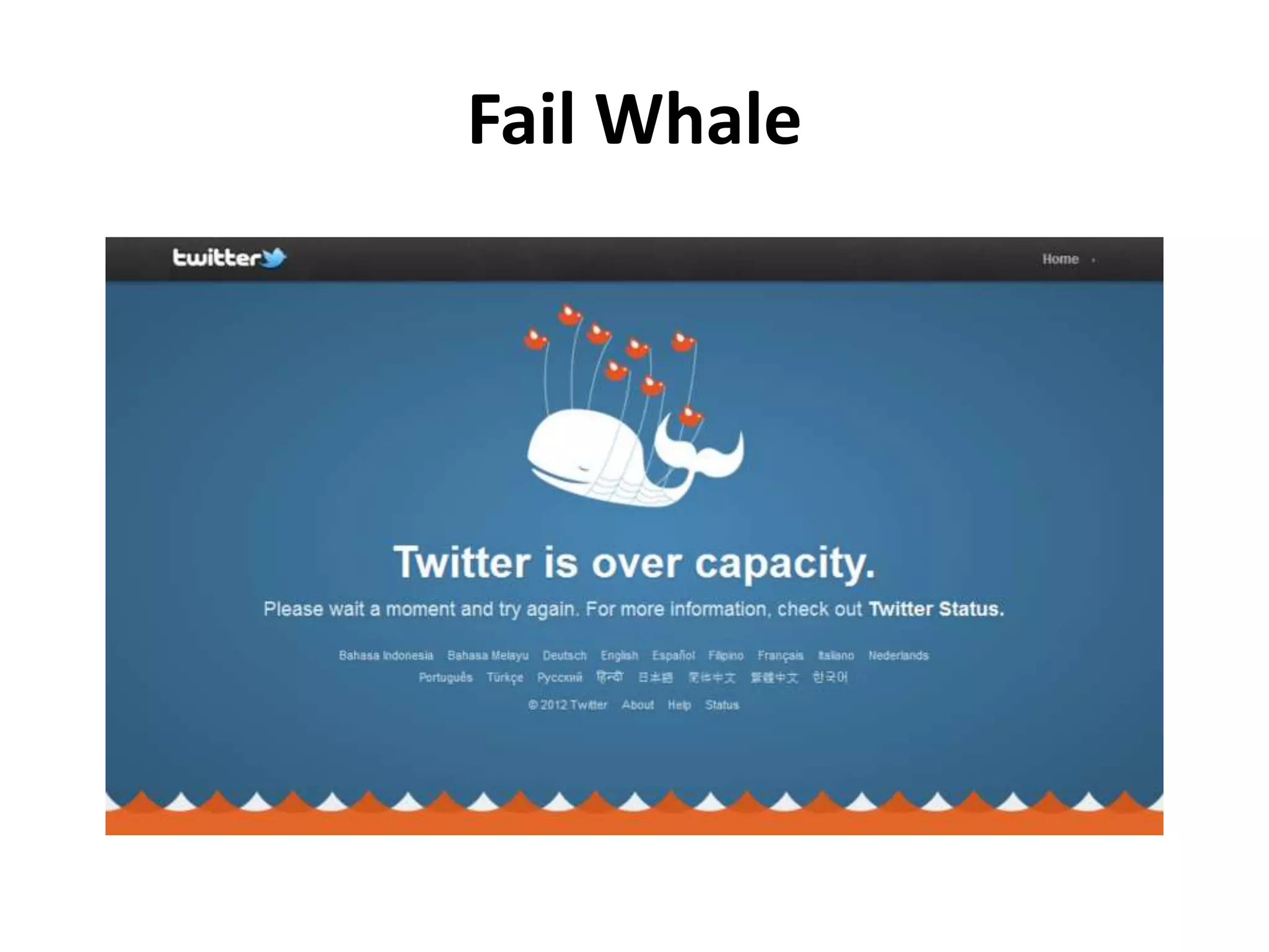Fail Whale
 
