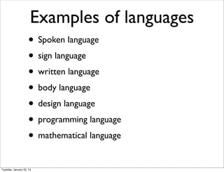 The language of the user interface | PPT