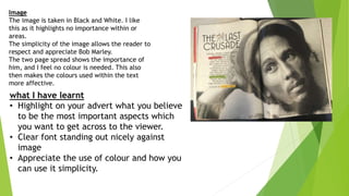 Image
The image is taken in Black and White. I like
this as it highlights no importance within or
areas.
The simplicity of...