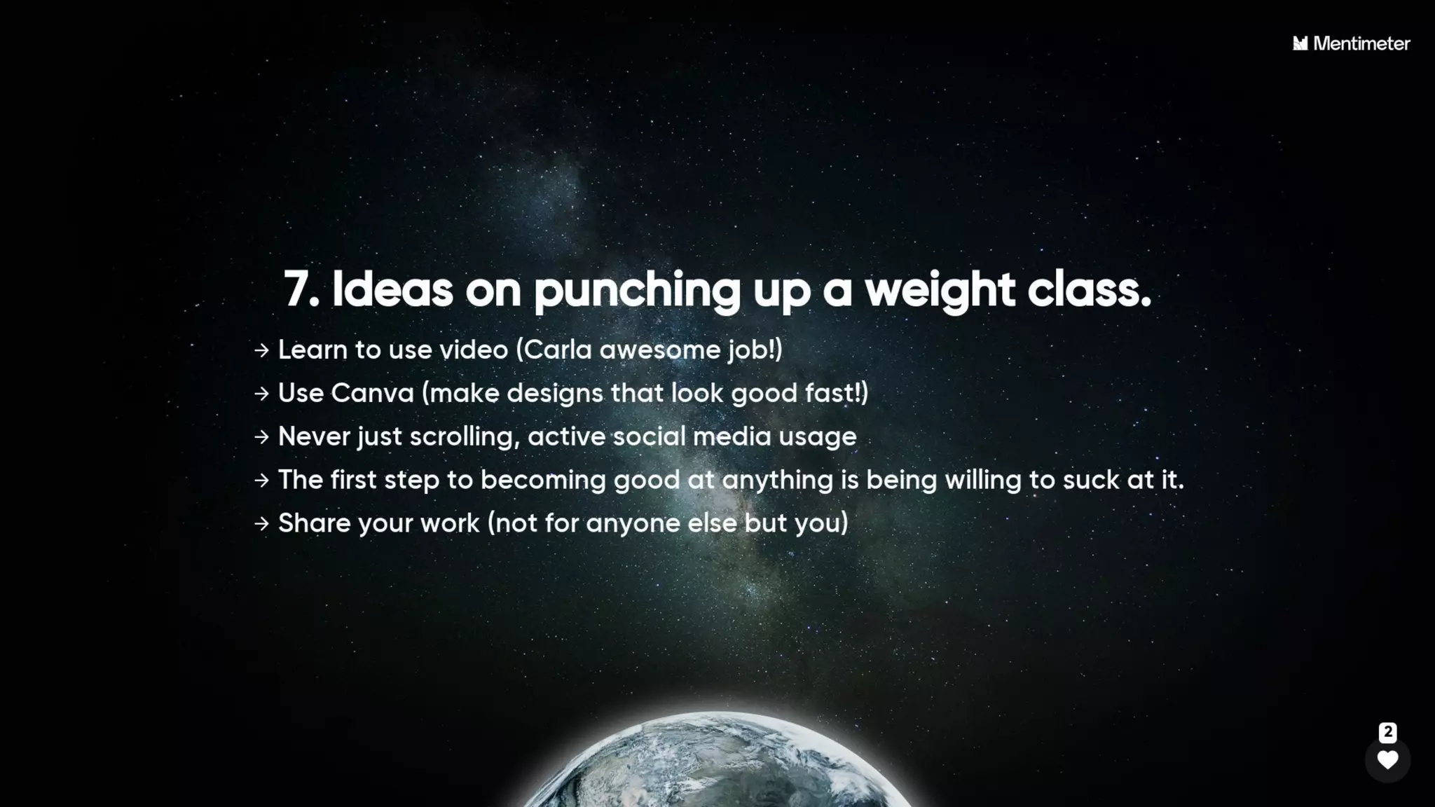 The Last Lecture | SMMART Class 8