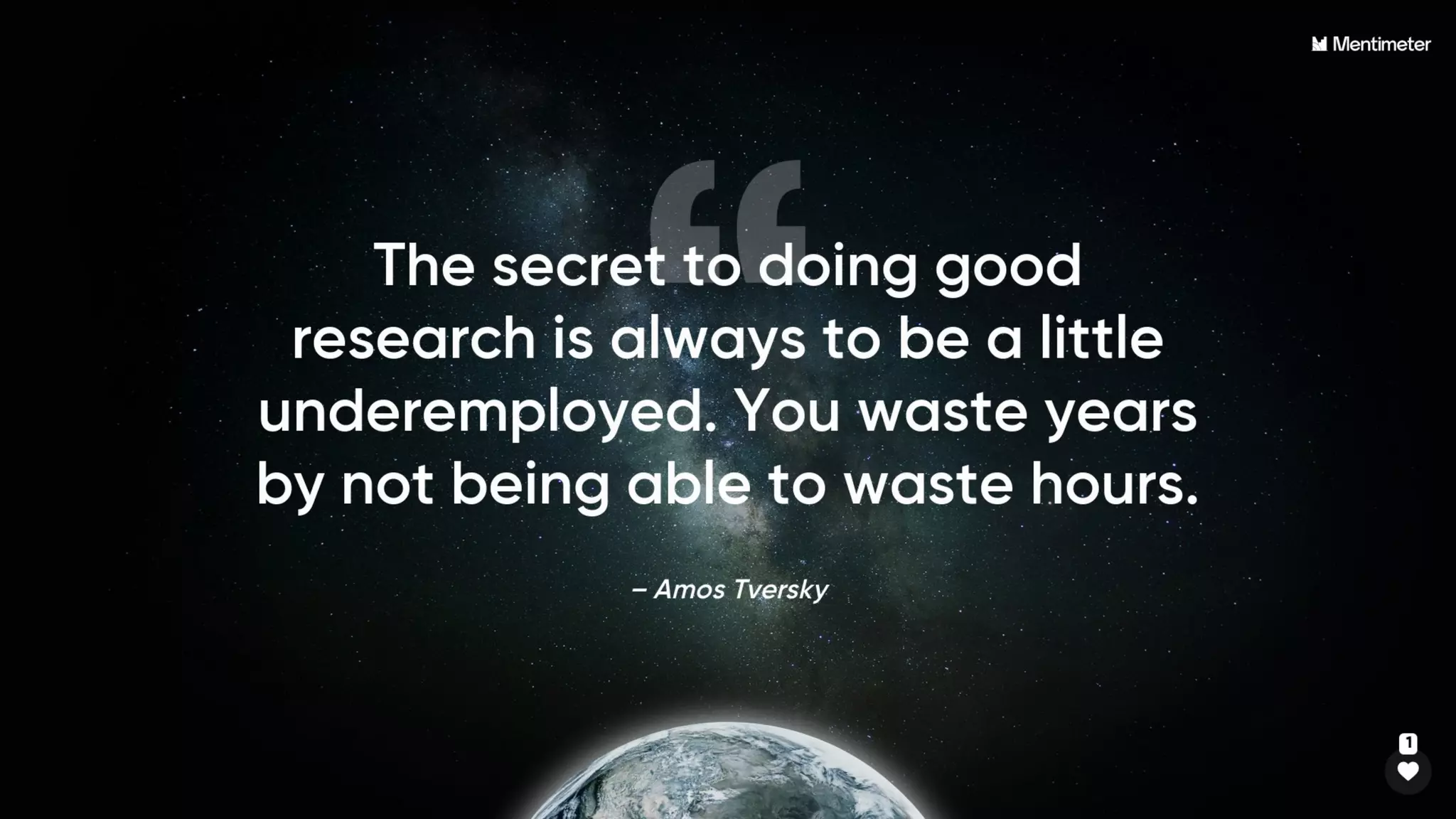 The Last Lecture | SMMART Class 8