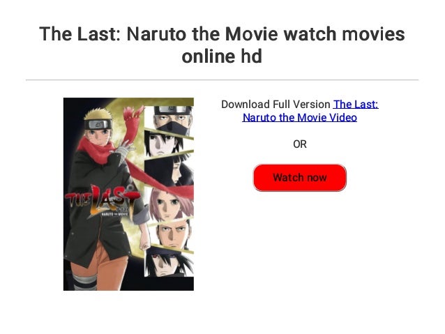 the last naruto the movie online english dub