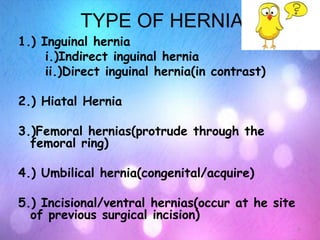 Hernia | PPTX