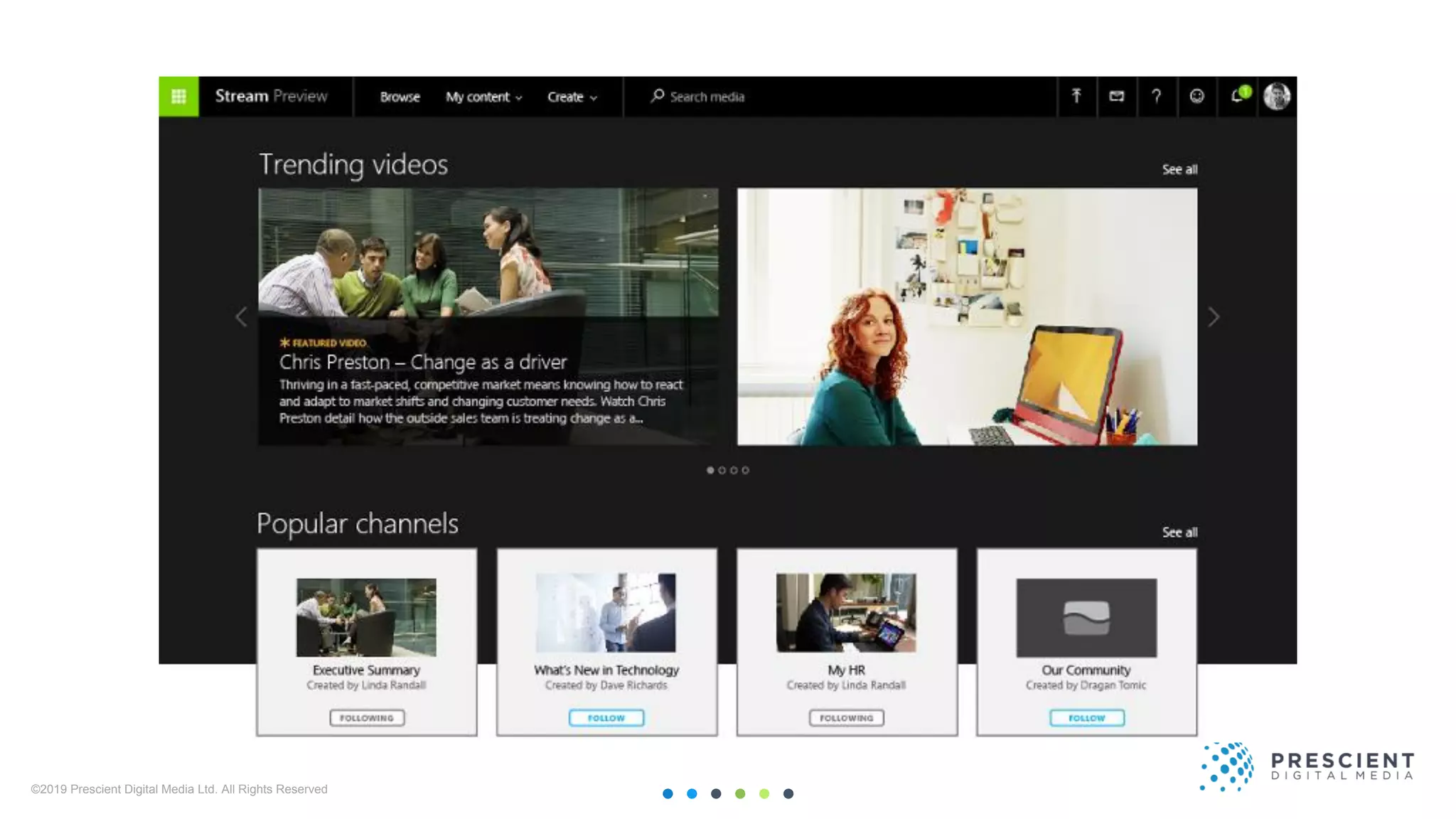 ©2019 Prescient Digital Media Ltd. All Rights Reserved
 