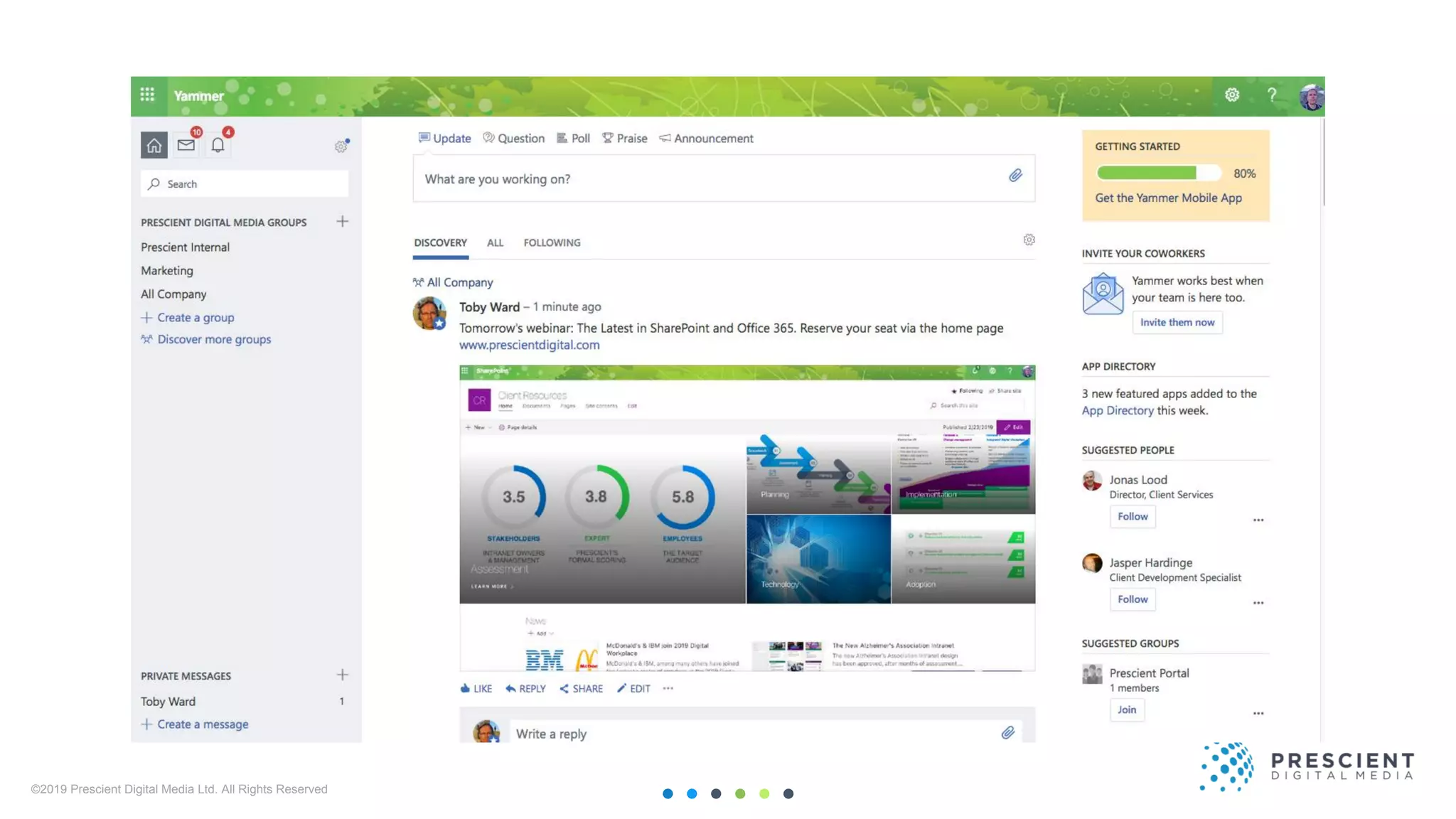 ©2019 Prescient Digital Media Ltd. All Rights Reserved
 