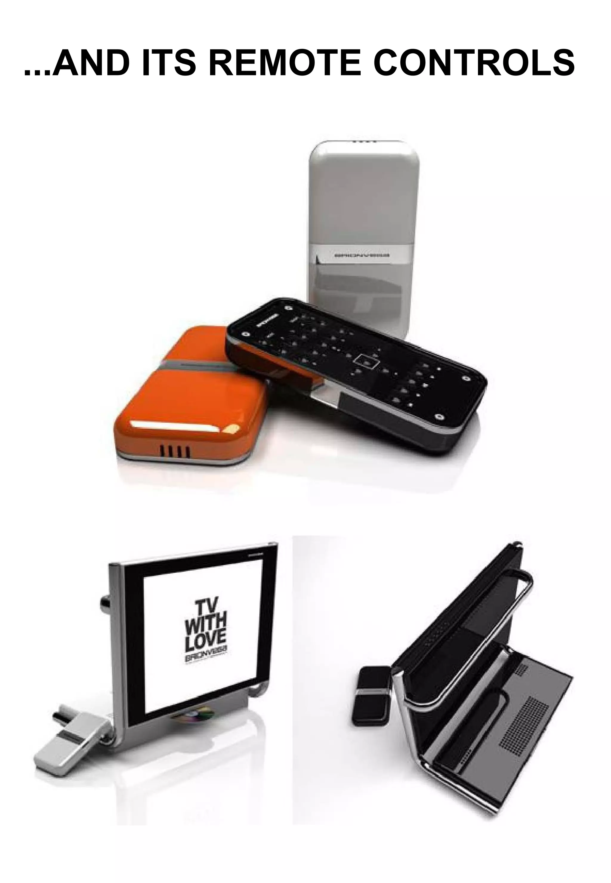 ...AND ITS REMOTE CONTROLS