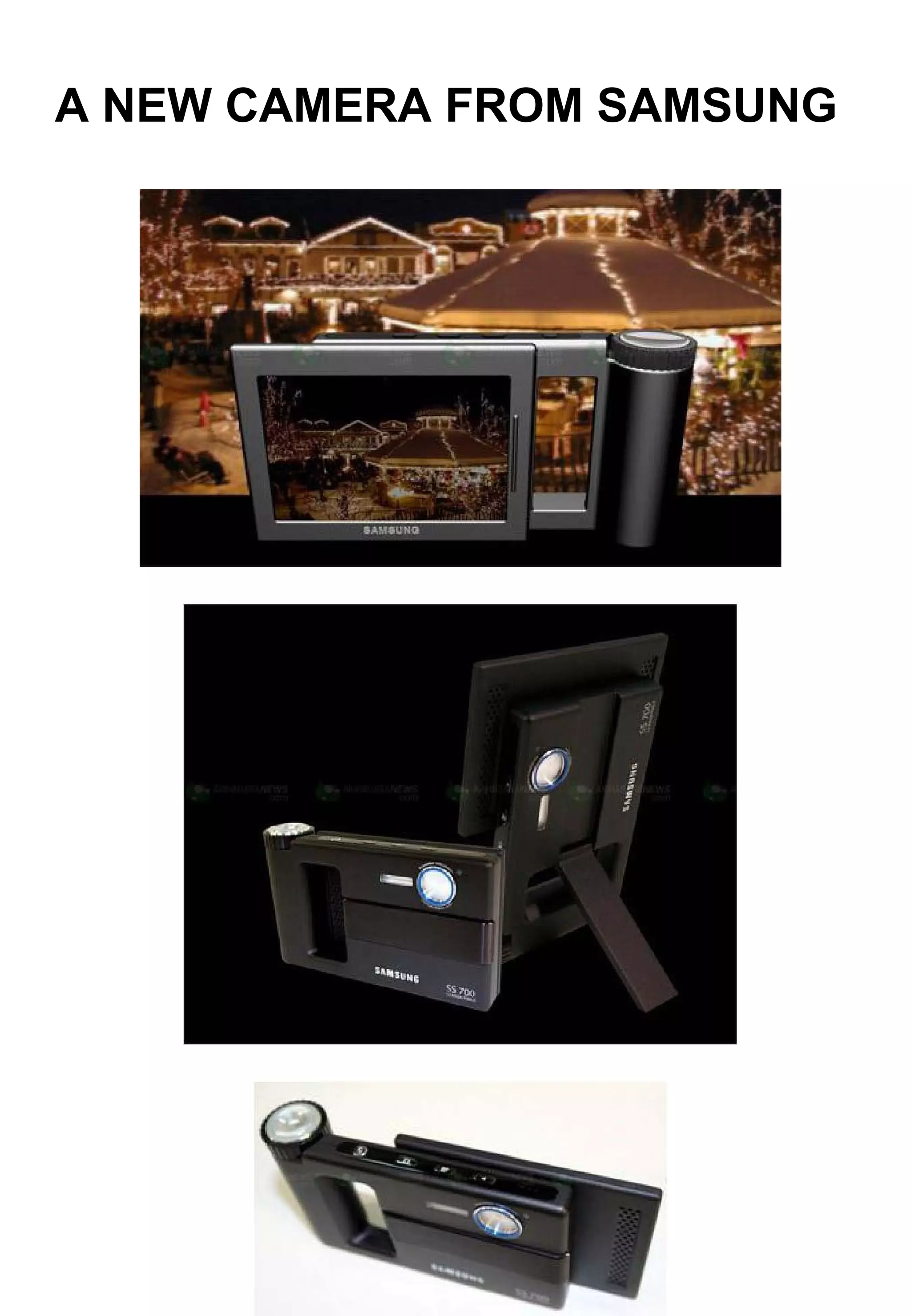 A NEW CAMERA FROM SAMSUNG