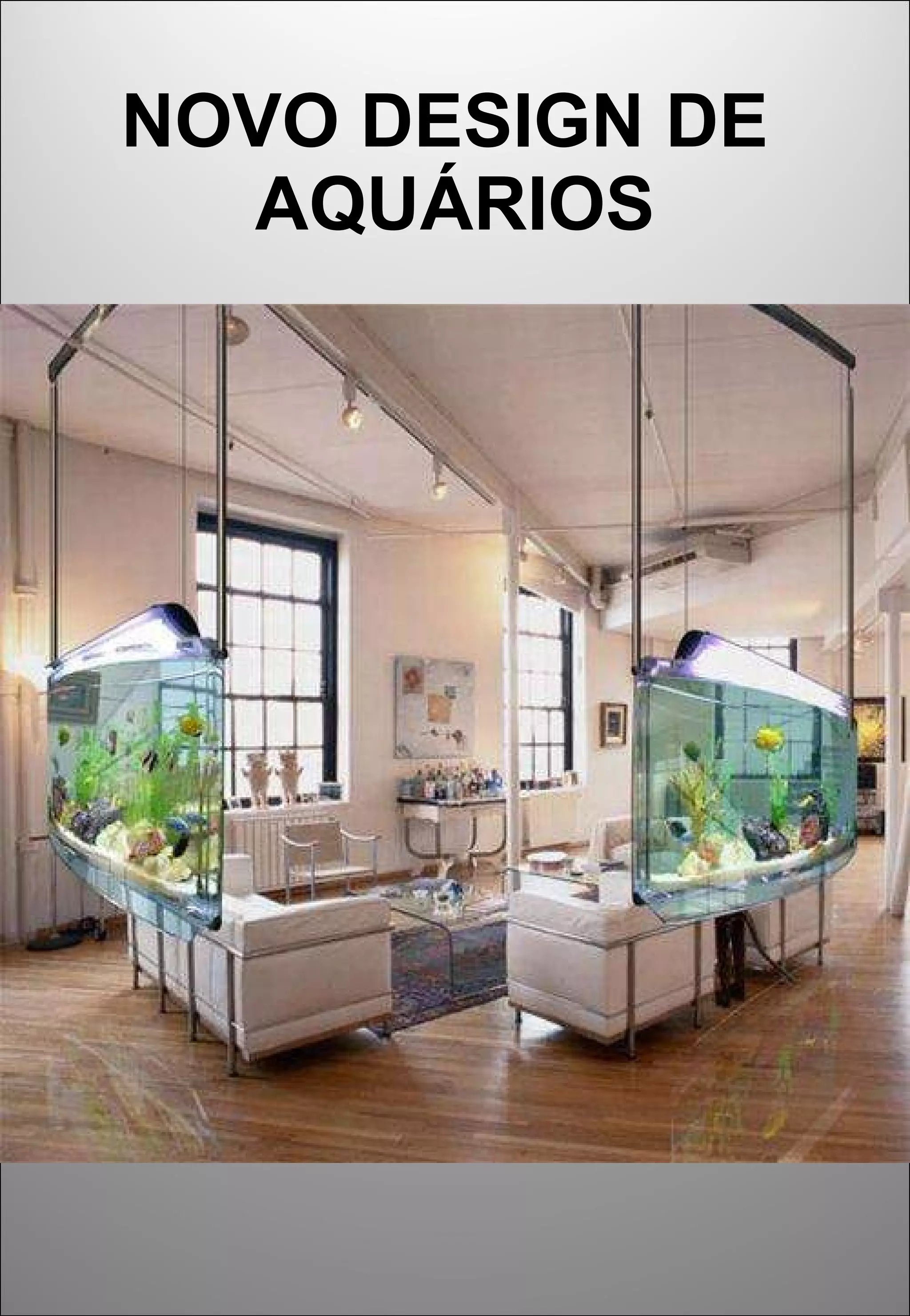 NOVO DESIGN DE AQUÁRIOS