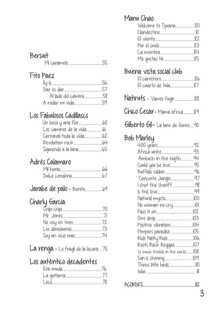 The latin cancionero