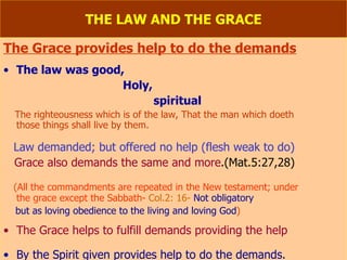 The Law And The Grace | PPT