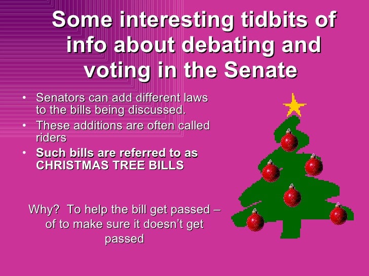 The lawmaking process 11