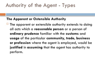 Commercial law notes on The Law of Agency 1.pptx