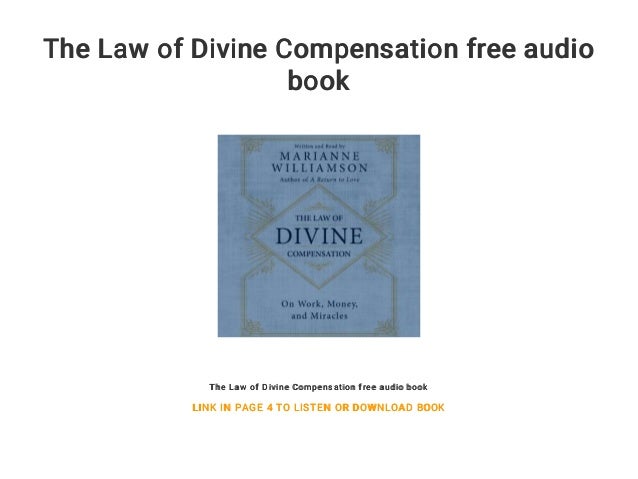 The Law Of Divine Compensation Free Audio Book - 
