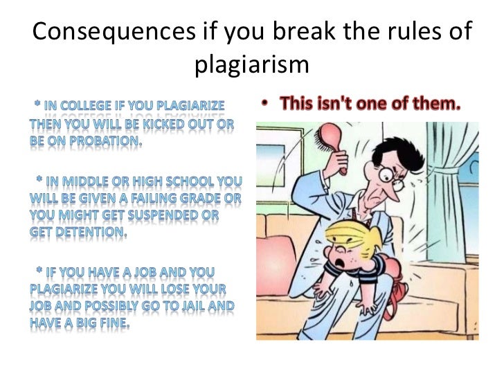 Plagiarism And The Law Of The University