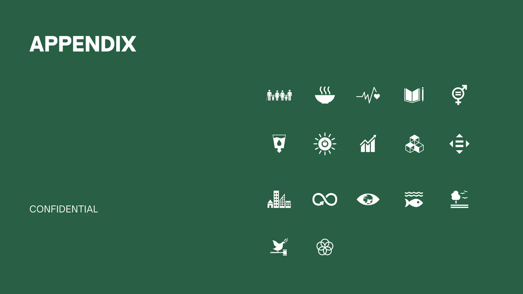 APPENDIX
CONFIDENTIAL
 